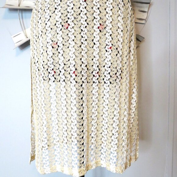 NWT Popvil Shimmering Crochet Swimsuit Cover-Up Dress Size XL - Picture 4 of 15